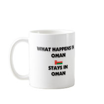 What Happens In OMAN Stays There mugs