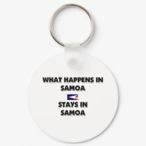 What Happens In SAMOA Stays There keychains