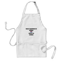 What Happens In SERBIA Stays There aprons by flagshirt What Happens In SERBIA Stays There aprons