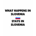 What Happens In SLOVENIA Stays There t-shirts