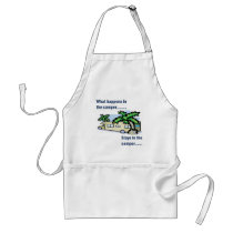 What happens in the camper, stays in the camper aprons