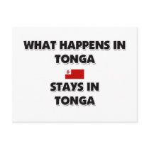 What Happens In TONGA Stays There postcards