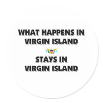 What Happens In VIRGIN ISLAND Stays There stickers