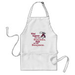 What Happens on our Honeymoon Apron
