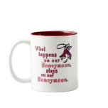 What Happens on our Honeymoon Coffee Mugs