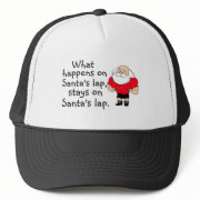 What Happens On Santas Lap hat