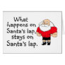 What Happens On Santas Lap Cards What Happens On Santas Lap Cards