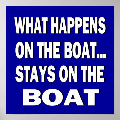 what-happens-on-the-boat-stays-on-the-boat-funny-poster-zazzle