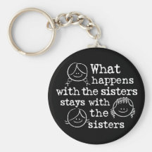 What Happens with the Sisters Key Chain