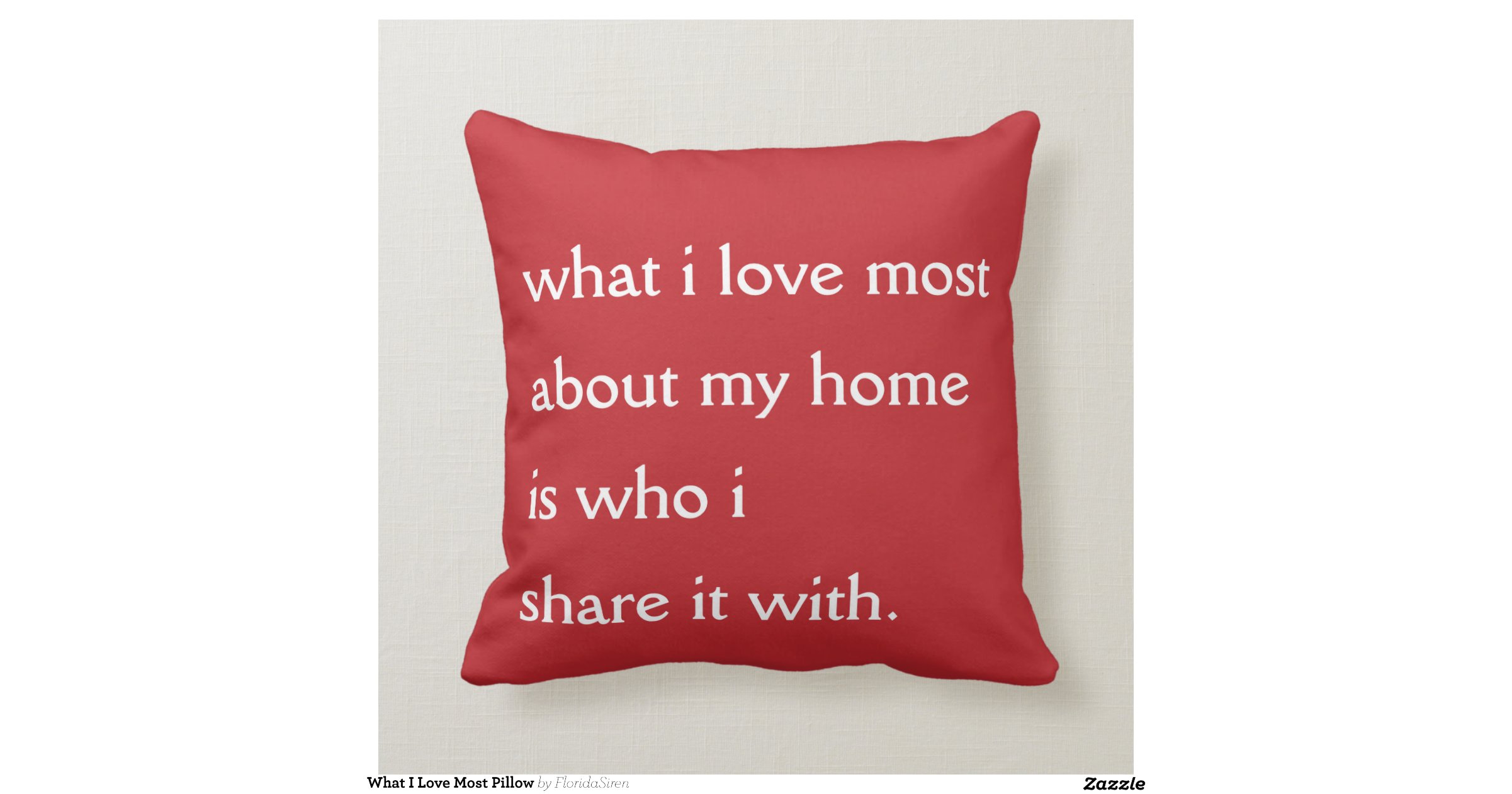 i love pillow