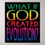 What If God Created Evolution posters