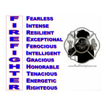 What Is A Firefighter poster posters by RealSlogans What Is A Firefighter poster posters