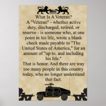 What is a veteran? print