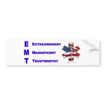 What Is An EMT BUMPER STICKER bumper stickers by RealSlogans What Is An EMT BUMPER STICKER bumper stickers