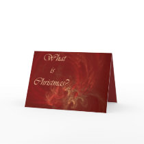WHAT IS CHRISTMAS? cards