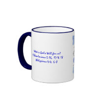 What is God's Will for us? MUG