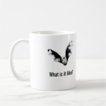 What is it like to be a bat? (right-hand) sml mug