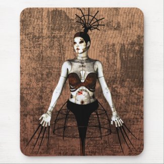 What Is Left Of Me Gothic Art mousepad