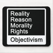 What is Objectivism? mousepad