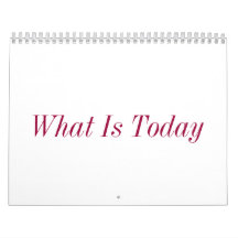 What Is Today Wall Calendar