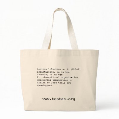 What is Tostan? Tote Canvas Bags by Tostan