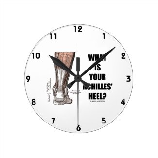 What Is Your Achilles' Heel? (Heel Anatomy) Clocks