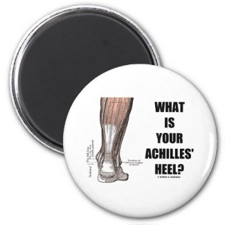 What Is Your Achilles' Heel? (Heel Anatomy) Magnets