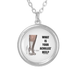What Is Your Achilles' Heel? (Heel Anatomy) Pendant