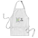 What Is Your Solution? (Chemistry Humor) aprons