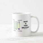 What Is Your Solution? (Chemistry Humor) Mug