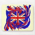 What it means to be British Union Jack flag Art mousepads