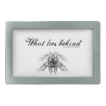 What lies behind belt buckles