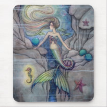 What Lies Beneath Mermaid Mousepad