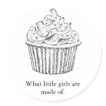 What Little Girls Are Made Of Stickers