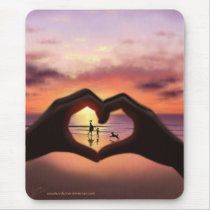 What Love Means To Me Mousepad mousepads