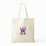 What Micky Eats Tote bags