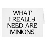 What Minions Cards