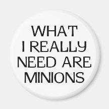 What Minions Refrigerator Magnet