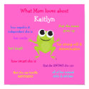 What Mom Loves About . . . Personalize it! posters