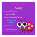 What Mom Loves About . . . Personalize it! posters