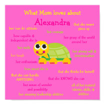 "What Mom Loves About" posters
