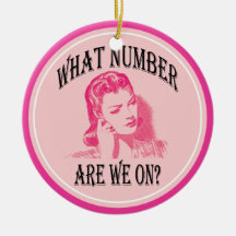 what number are we on? christmas tree ornament