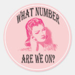 what number are we on? sticker