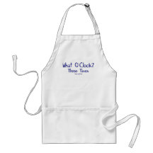 What O´clockAzul Aprons