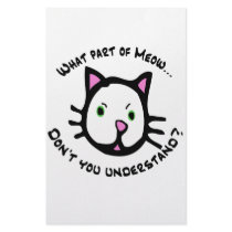 What part of Meow... Stationery Paper