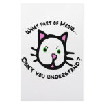 What part of Meow... Stationery Paper