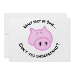 What part of Oink... Invitations
