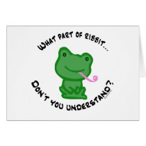 What part of Ribbit... cards