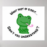 What part of Ribbit... Print