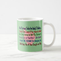 What Pharmacy TECHS ARE REALLY THINKING Coffee Mug